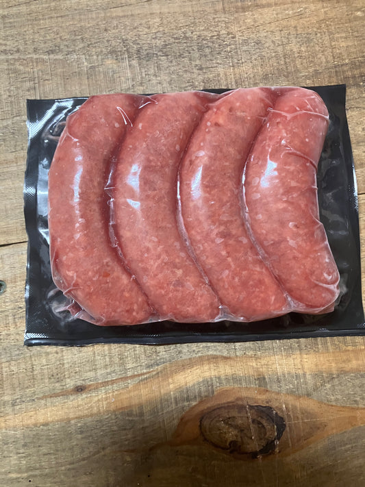 Hot Italian sausage links